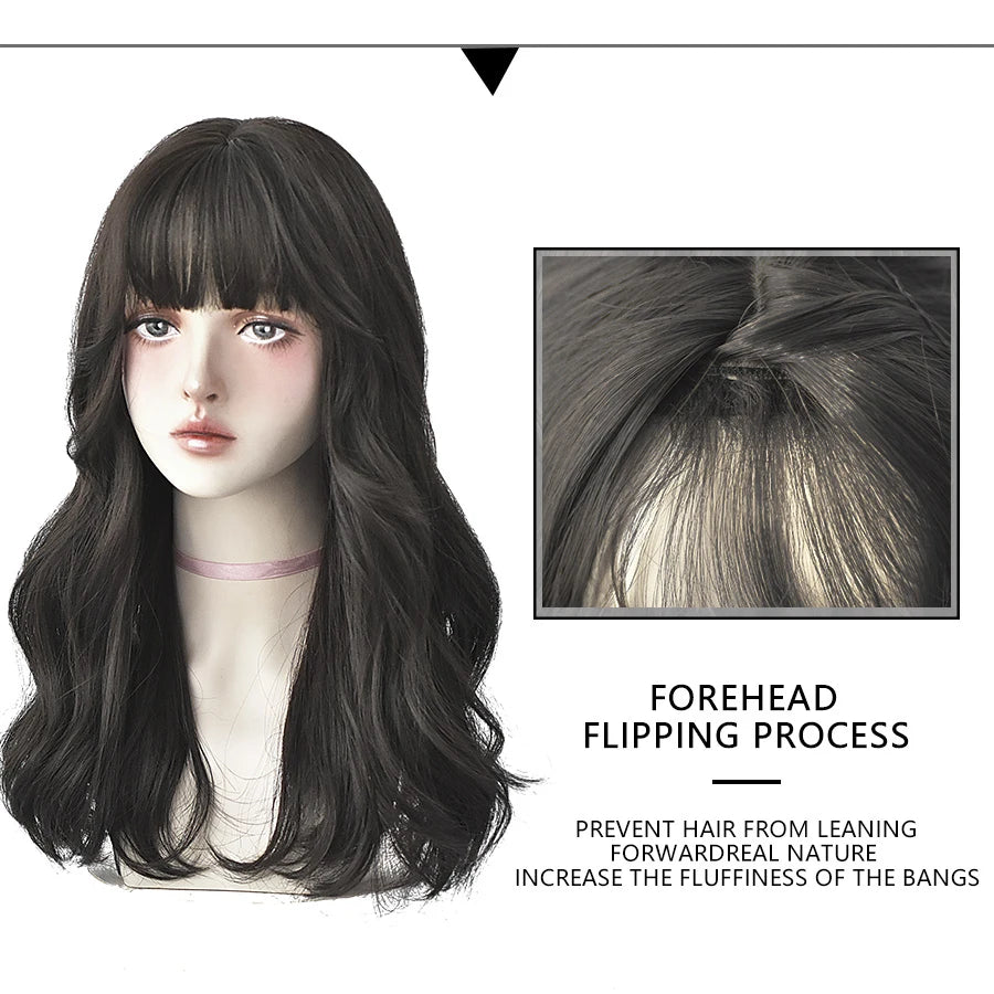 (Simple Packed) Sweet Monster | rose cap heat-resistant wig