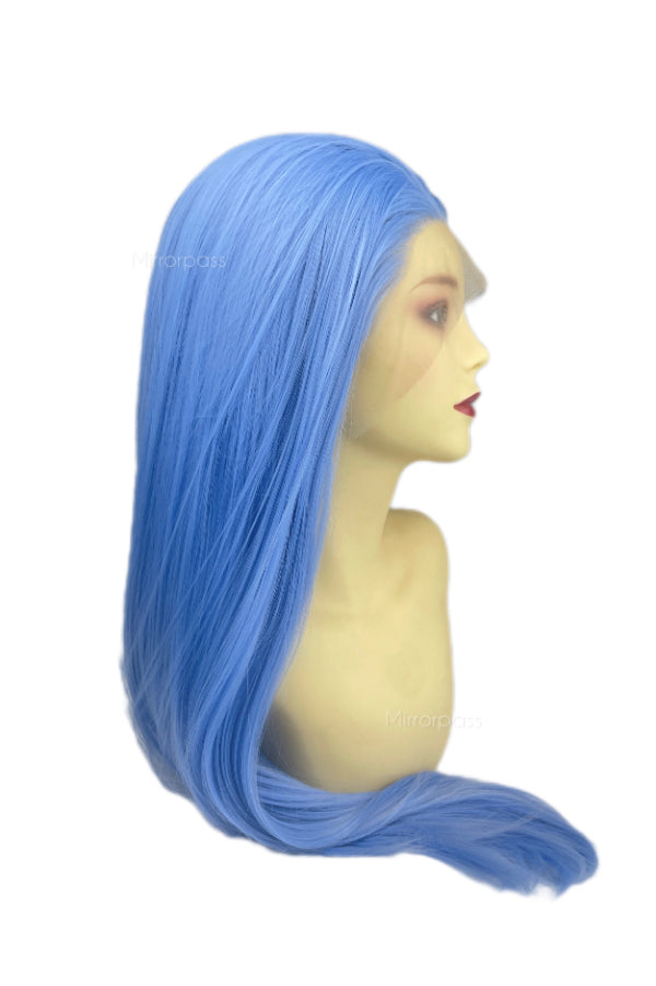 Autumn Sky｜Pre-Plucked Synthetic Swiss Heat-resistant Lace Front Wig