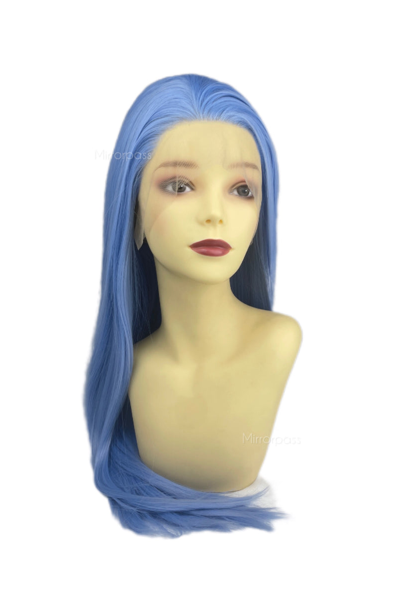 Autumn Sky｜Pre-Plucked Synthetic Swiss Heat-resistant Lace Front Wig