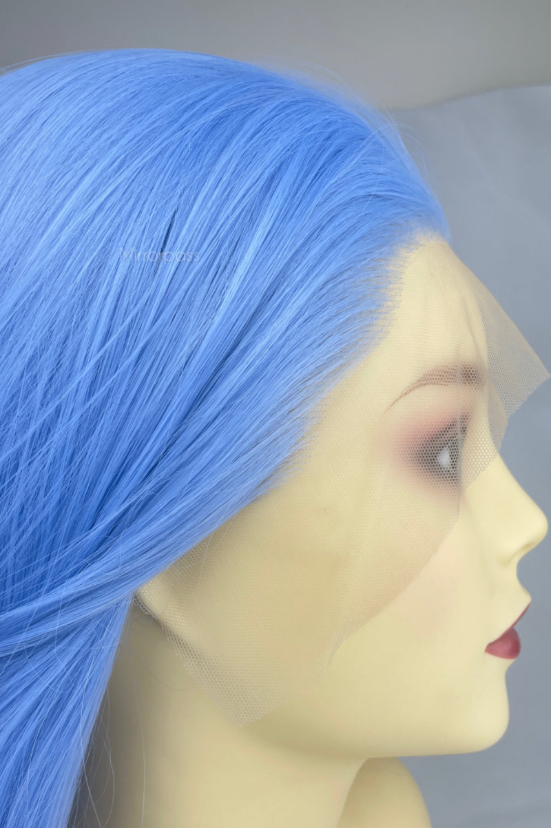 Autumn Sky｜Pre-Plucked Synthetic Swiss Heat-resistant Lace Front Wig