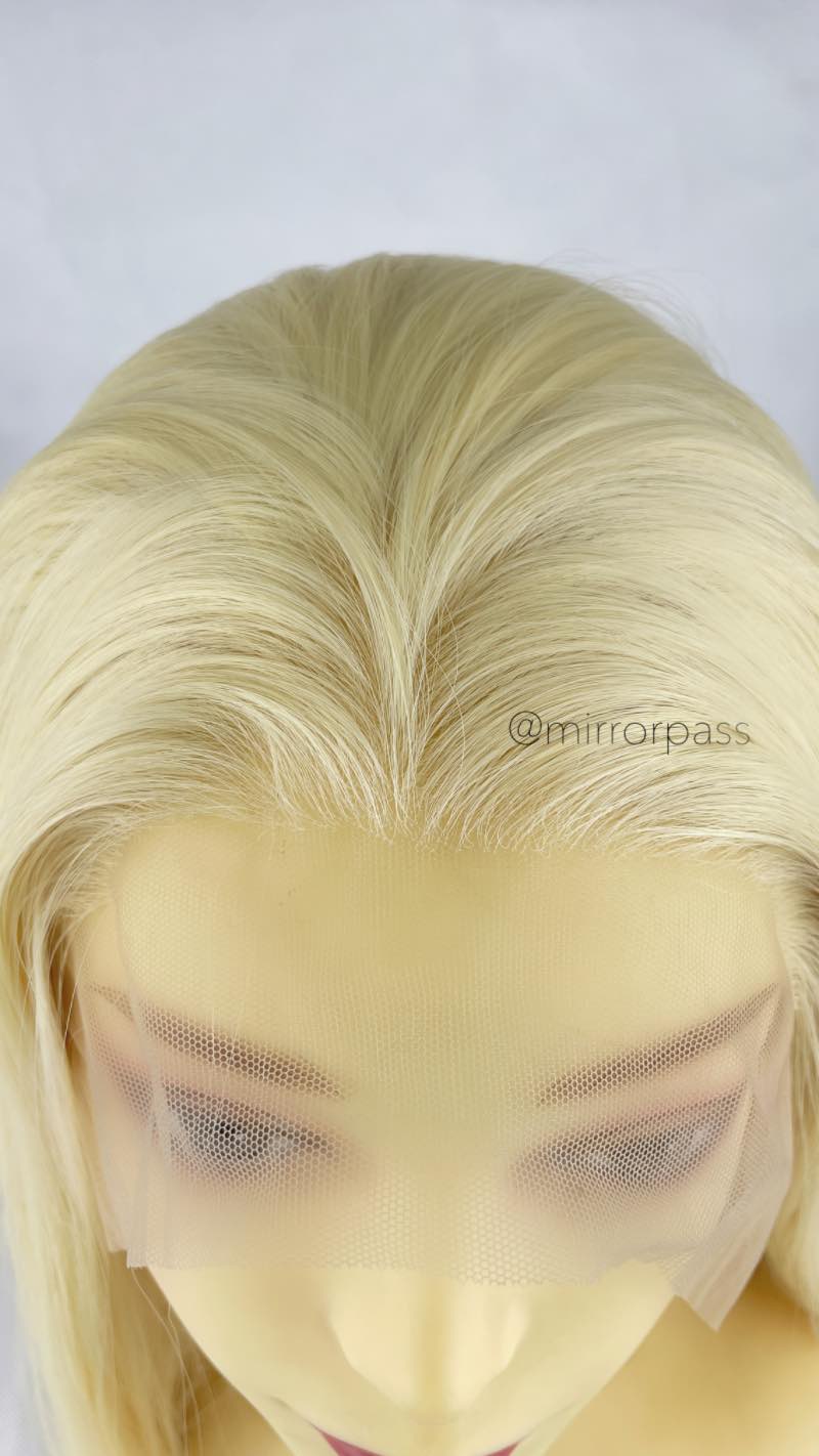 Cowboy ii Blonde｜ Pre-Plucked Heat-resistant Synthetic Swiss Lace Front Wig