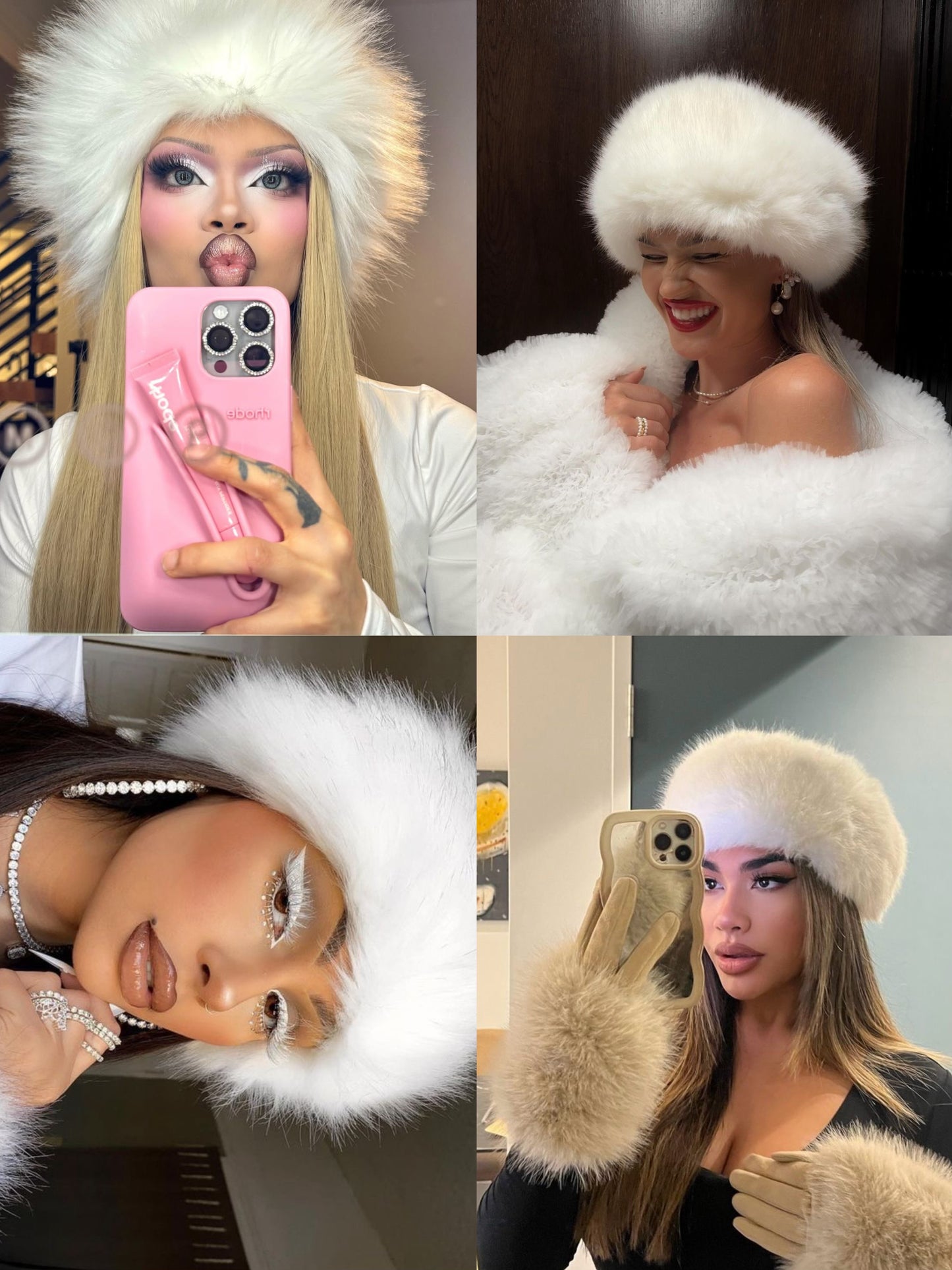 Cruelty Free Fluffy Hat