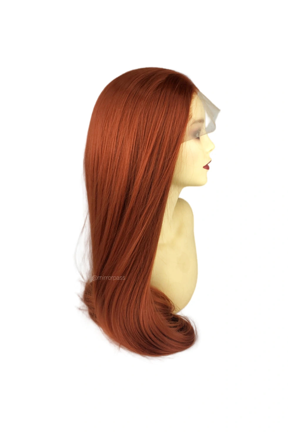 Lindsay｜Pre-Plucked Synthetic Swiss Lace Front Heat-resistant Wig