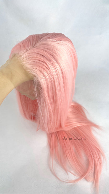 Rose Serenity｜ Pre-Plucked Heat-resistant Synthetic Swiss Lace Front Wig