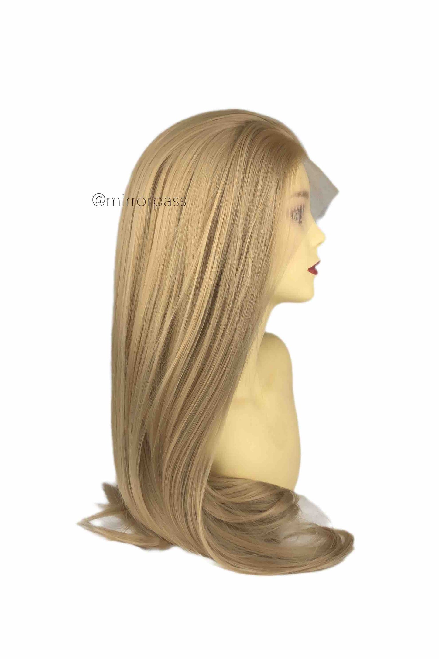 Ariana Blonde 2024｜Pre-Plucked Synthetic Swiss Heat-resistant Lace Front Wig