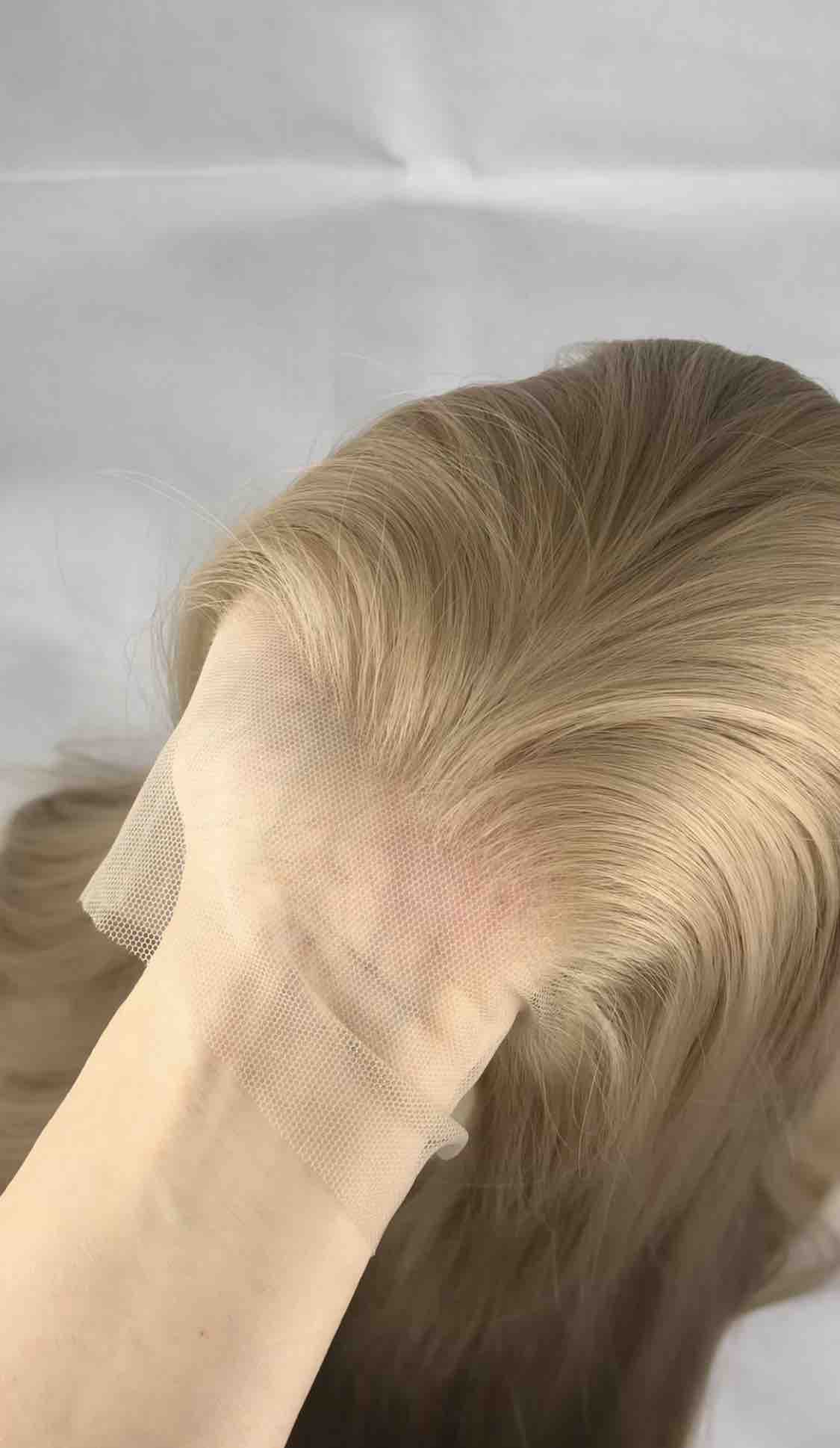 Ariana Blonde 2024｜Pre-Plucked Synthetic Swiss Heat-resistant Lace Front Wig