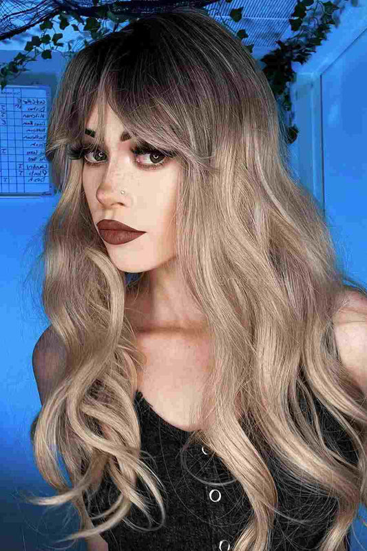 MysticGrey |  rose cap heat resistant wig