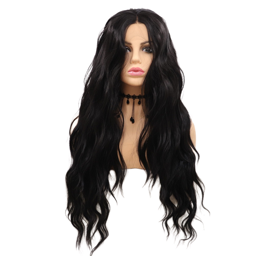 (Simple Packed) Dina｜Synthetic Swiss Lace Front Wig