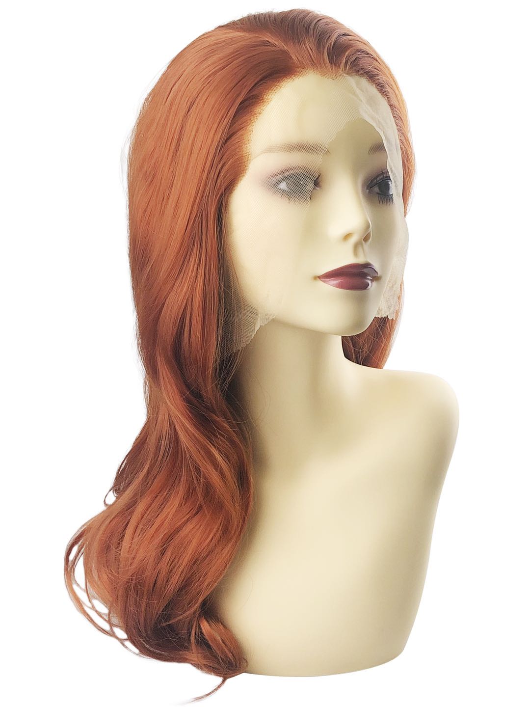 Mera｜Synthetic Swiss Lace Front Wig Mirrorpass.com
