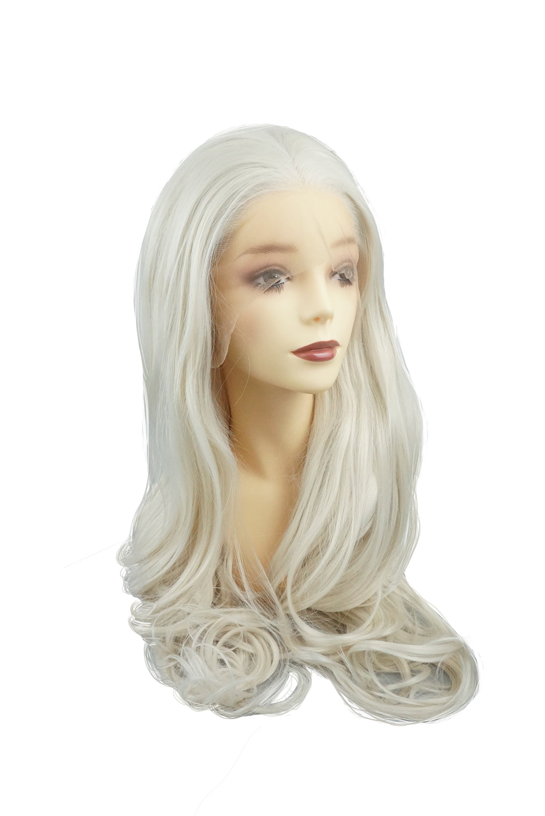 Daenerys｜Synthetic Swiss Lace Front Wig Mirrorpass.com