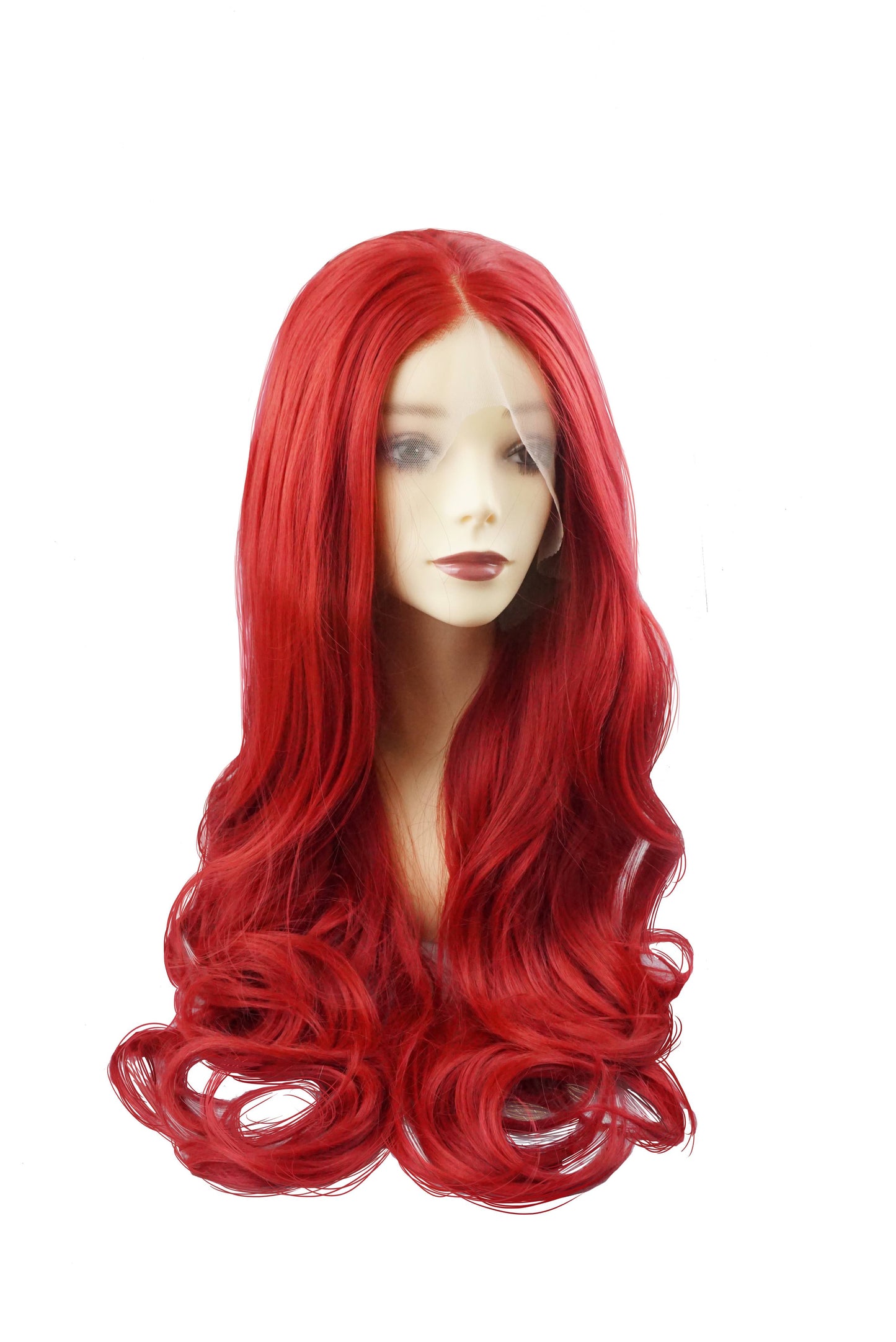 Ariel｜Synthetic Swiss Lace Front Wig Mirrorpass.com