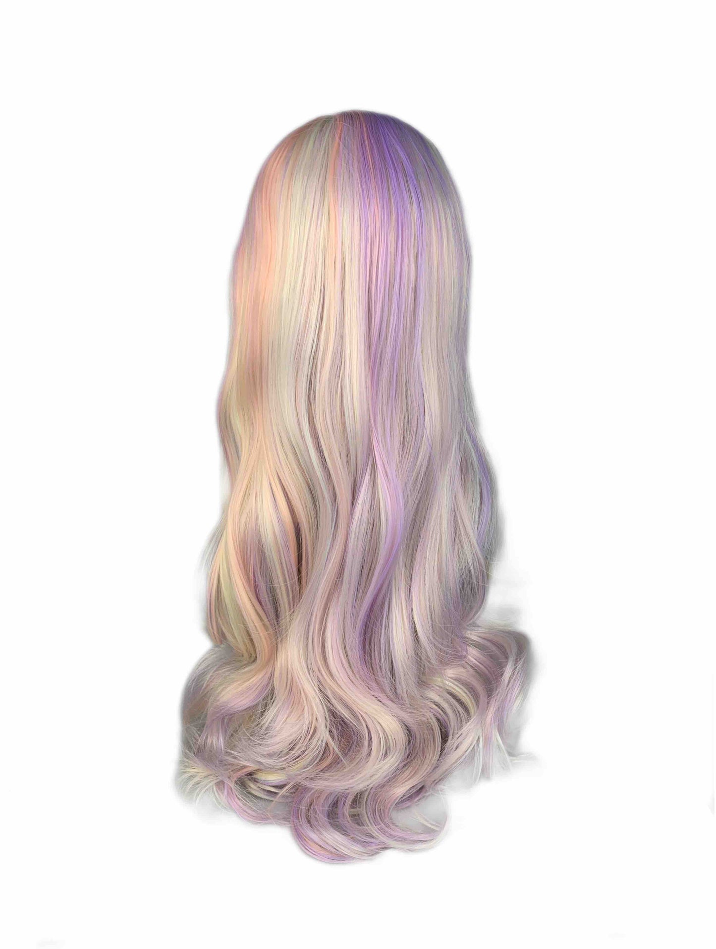 Pastel｜Synthetic Swiss Lace Front Wig Mirrorpass.com