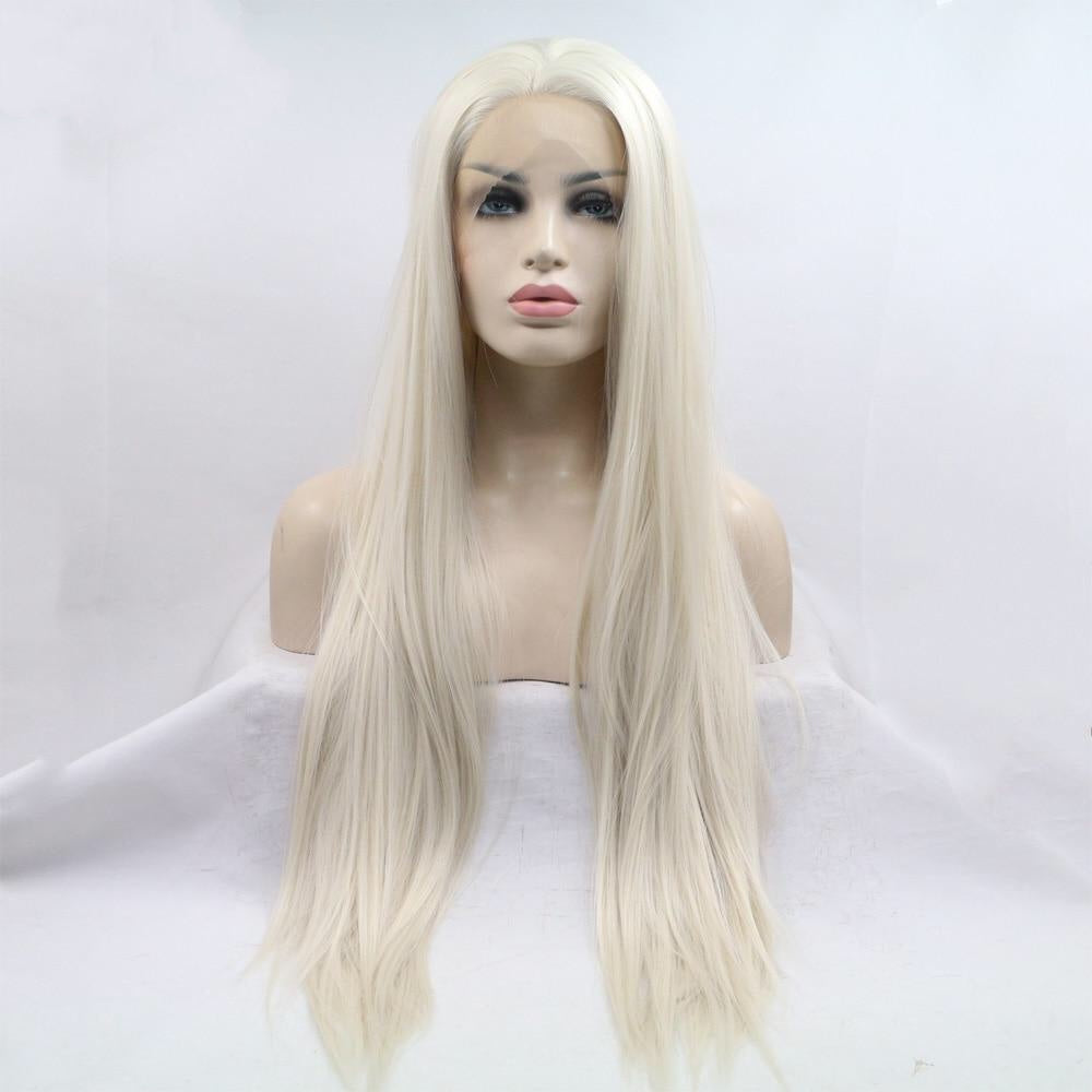 (Simple Packed) Daenerys｜Synthetic Swiss Lace Front Wig