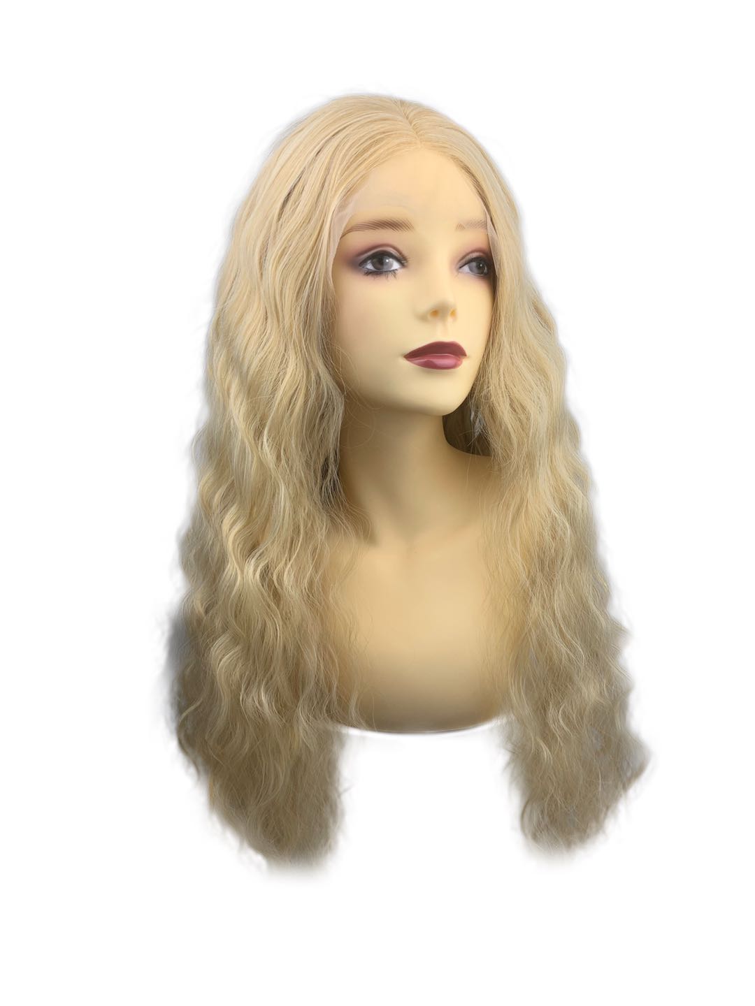 Milk Punch | Synthetic swiss lace front wig Mirrorpass.com