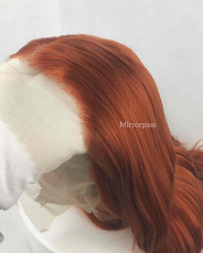 Serafina｜Synthetic Swiss Lace Front Wig mirrorpass.com