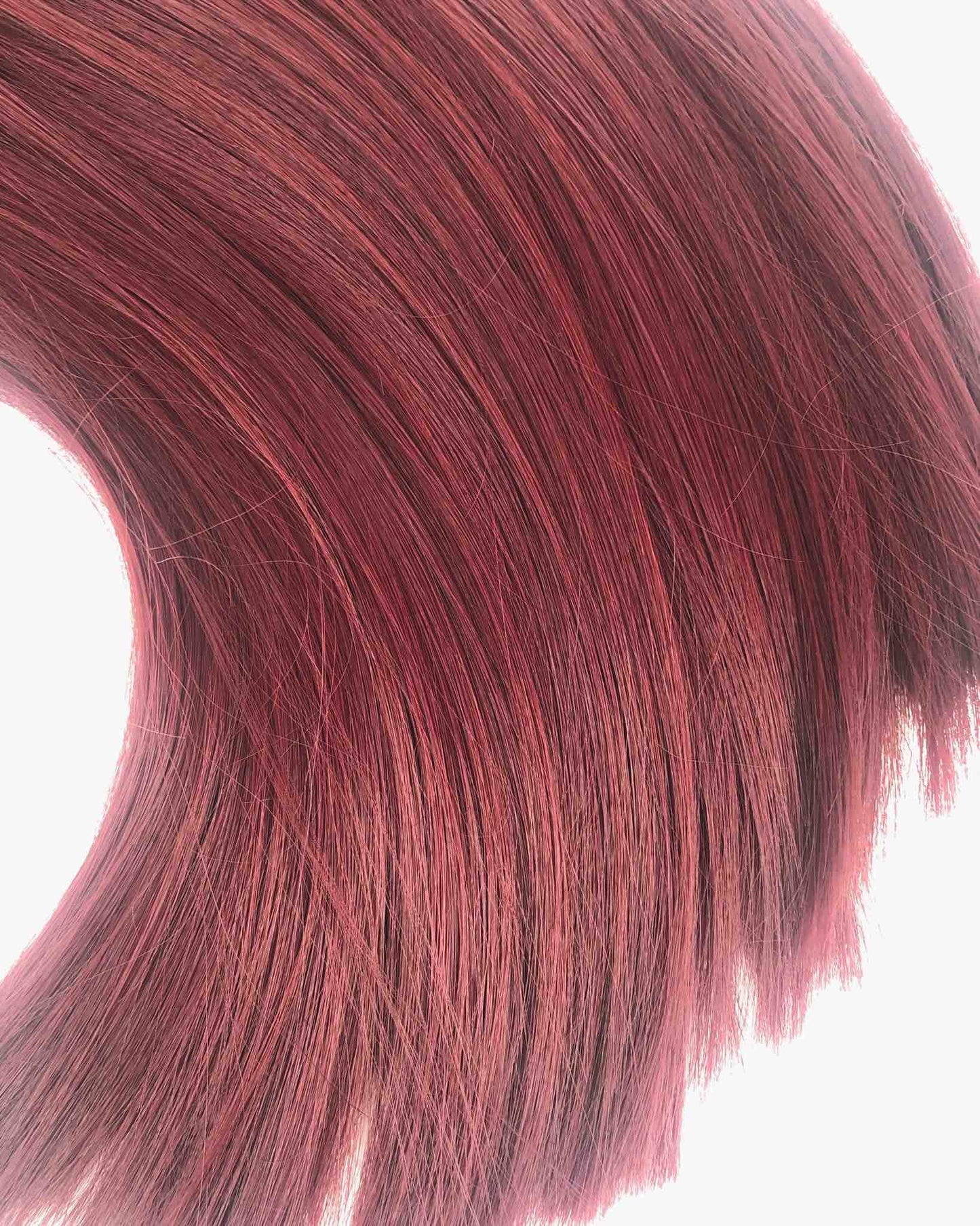 Lisa red  | rose cap heat resistant wig