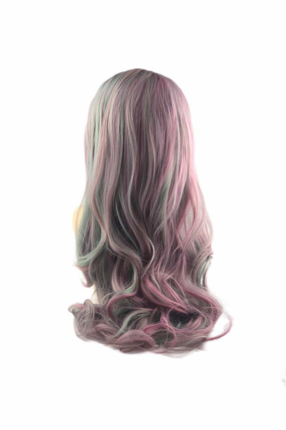 Aurora｜Synthetic Swiss Lace Front Wig