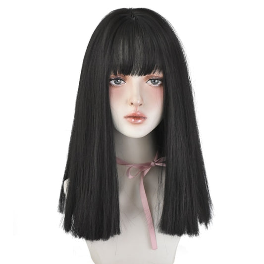 (Simple packed) Japanese doll | rose cap heat resistant wig